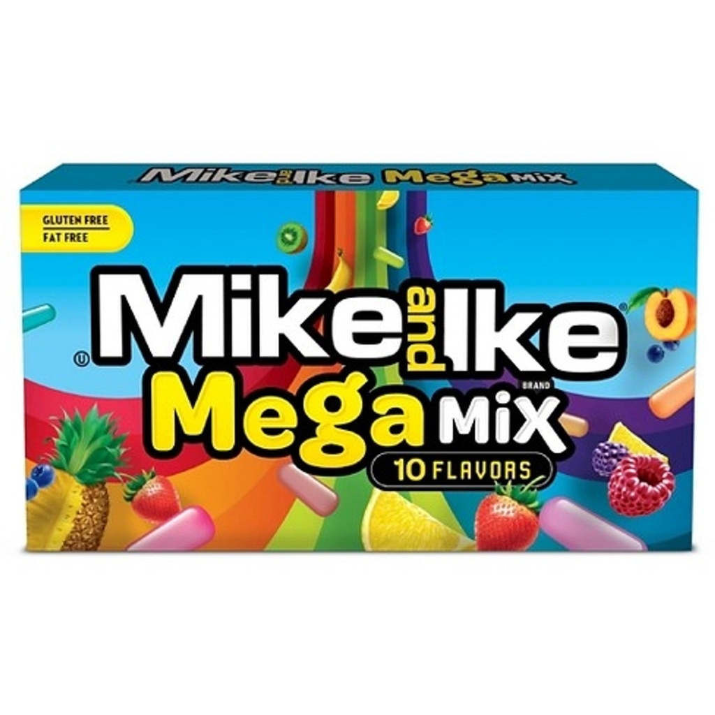 [SWTS-2058] Mike and Ike Mega Mix Chewy Candy 5 Ounce Theater Box
