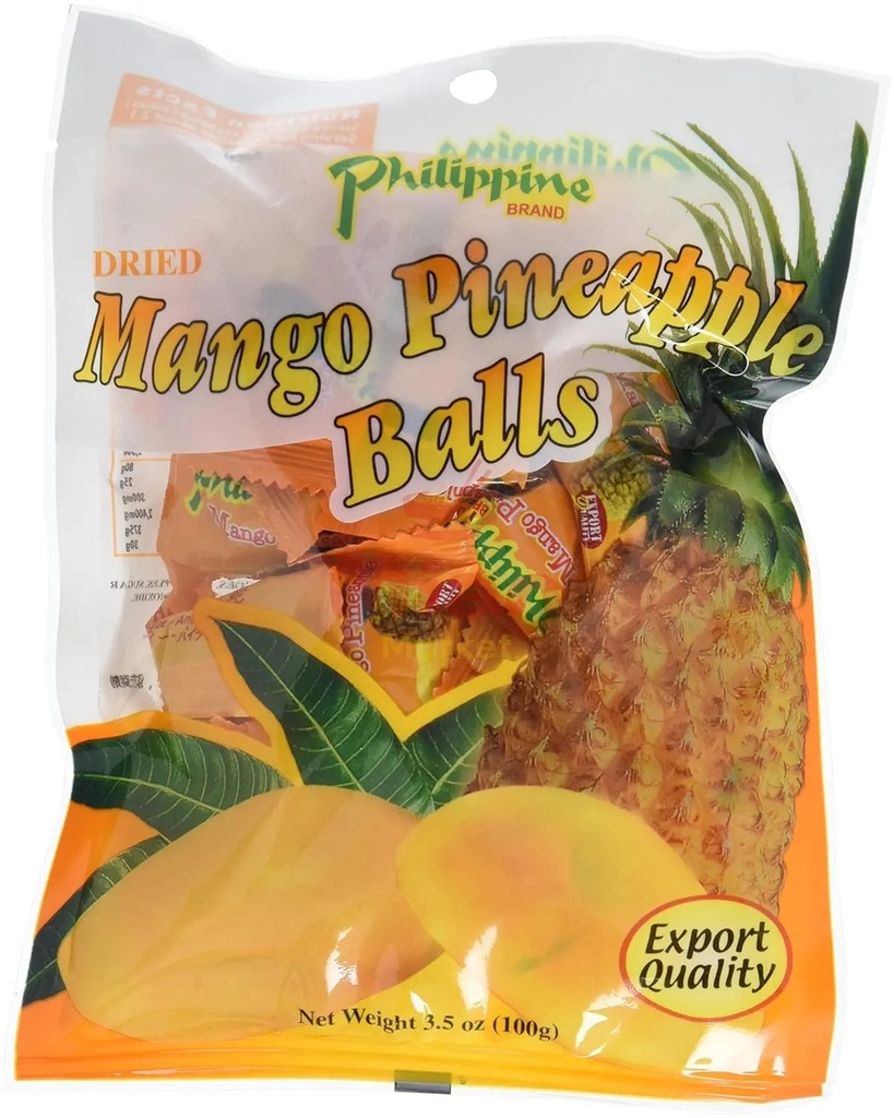 [UNKN-1007] Philippine Brand Mango Pineapple Balls 100g