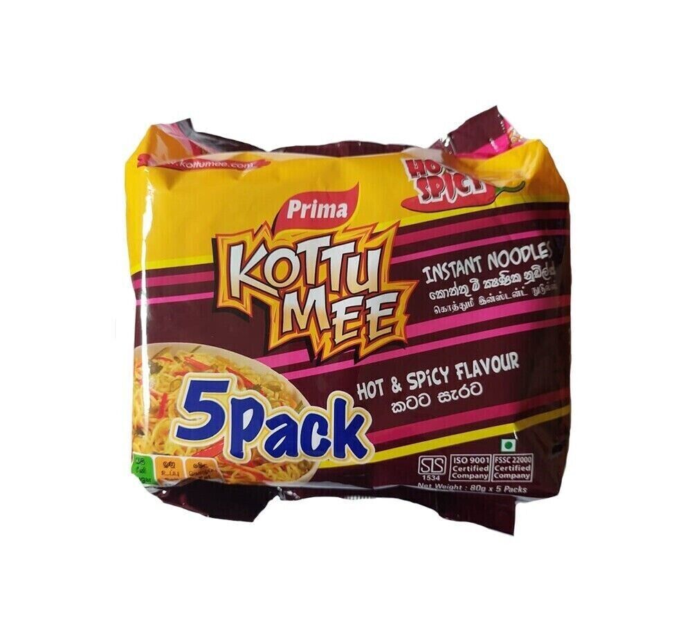 [UNKN-1013] Prima Kottu Mee Hot & Spicy Flavour 400g