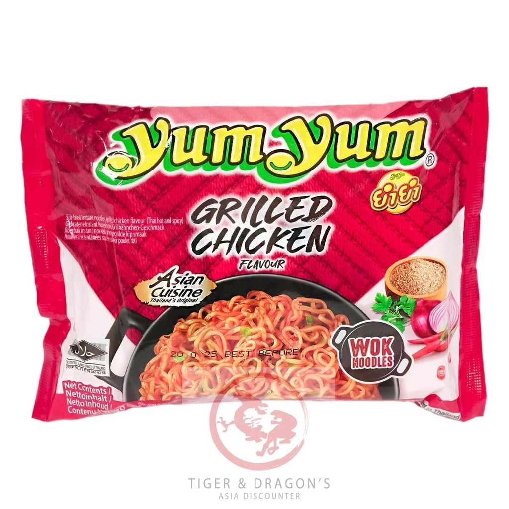 [UNKN-1020] YumYum Instantnudeln Stir-Fried Grilled Chicken 70g