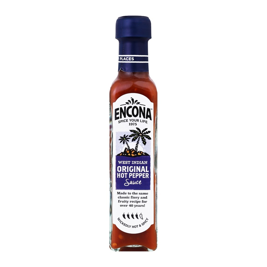 [UNKN-1071] Encona West Indian Original Hot Pepper Sauce 142ml