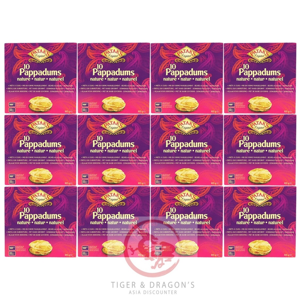[UNKN-1083] Patak's Plain Pappadums
