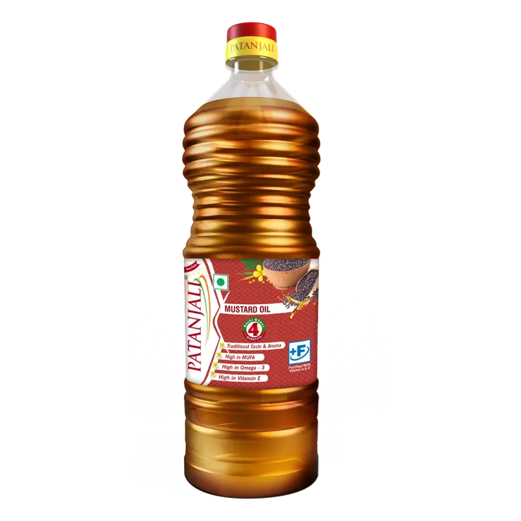 Patanjali Kachi Ghani Mustard Oil 1kg