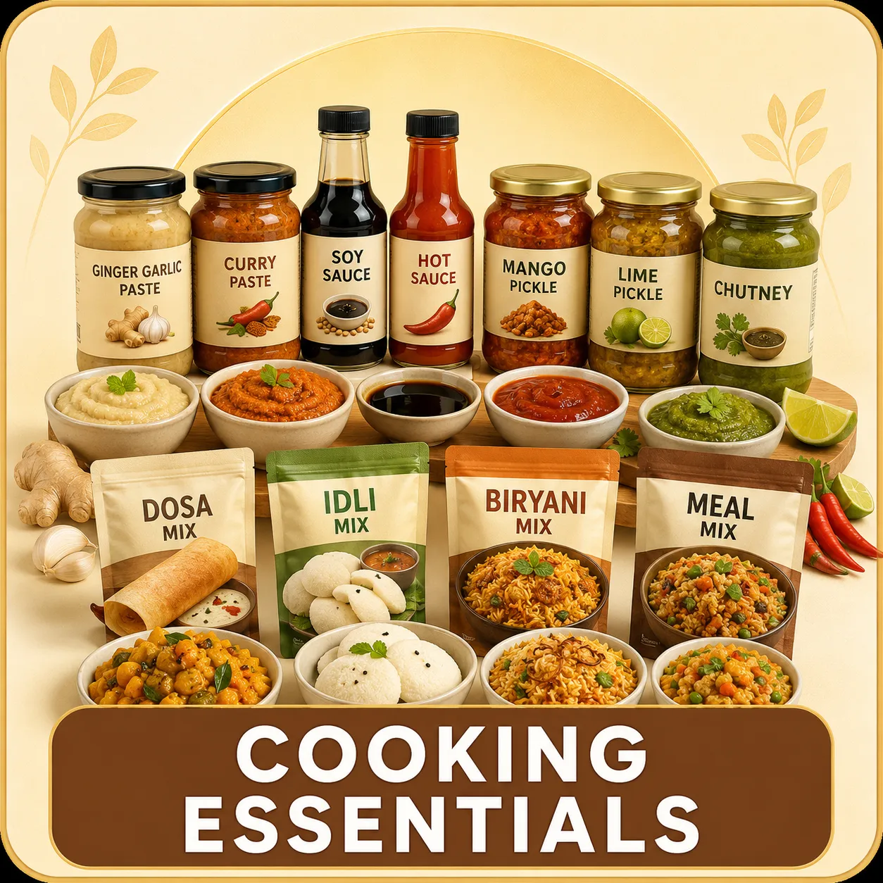 COOKING ESSENTIALS